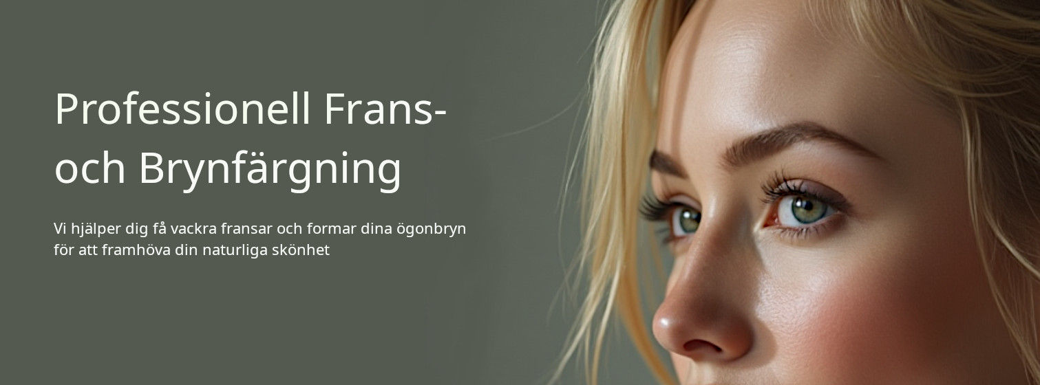 fransfärgning brynfärgning stockholm